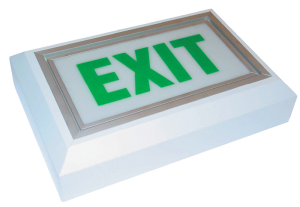 Cosine Developments, emergency lighting, smart product, durban, south africa, 2XPL9 Exit Sign