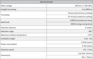 Cosine Developments CD-Y41 sepcifications